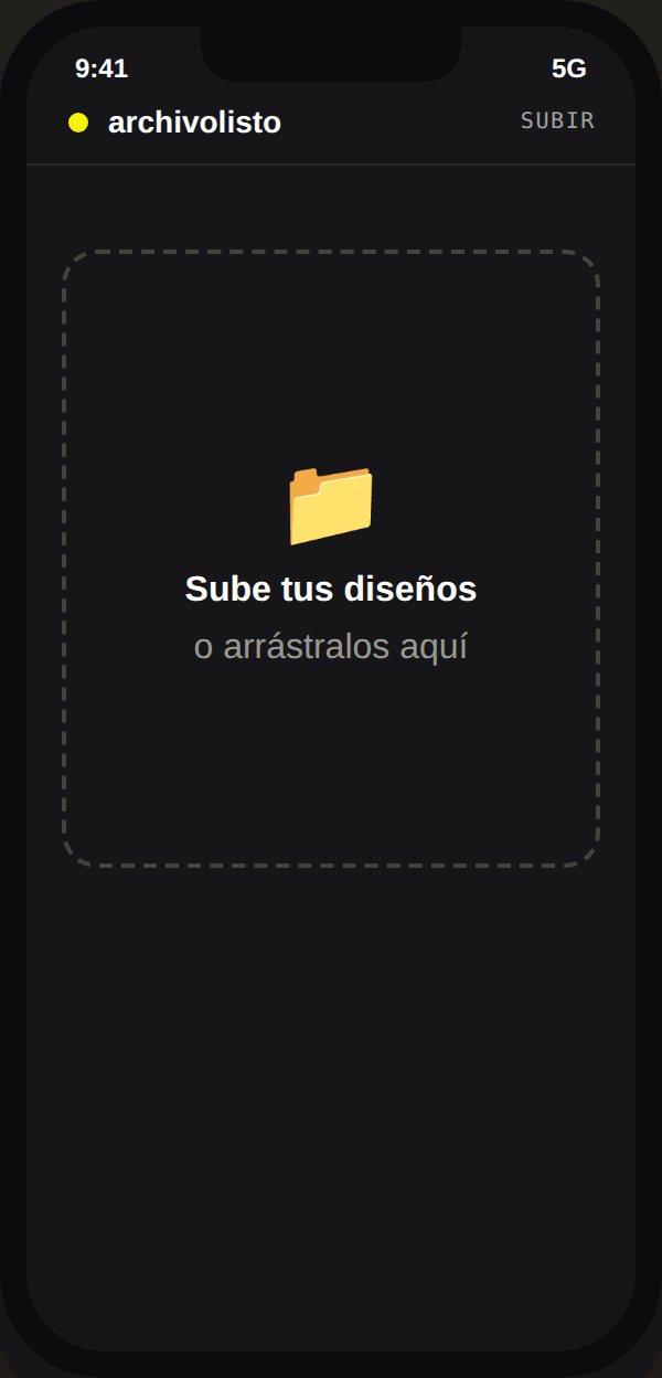 Ejemplo real del análisis de archivos en el móvil: subir, analizar, quitar fondo y montar en el rollo